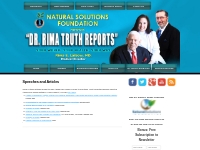 Speeches and Articles  ::  Dr. Rima Truth Reports