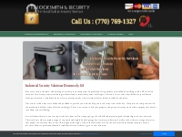 Industrial Security Solutions Dunwoody, GA :(770) 769-1327