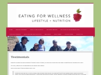 Testimonials | Eating For Wellness