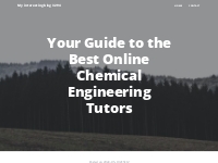 Your Guide to the Best Online Chemical Engineering Tutors | Wpsuo