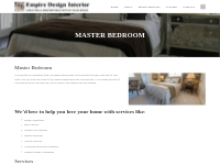 Master Bedroom   Empire Design Interior
