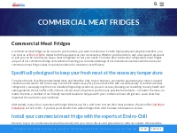 Commercial Meat Fridges | Refrigeration Specialists Liverpool
