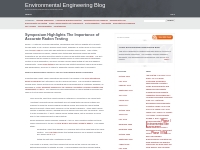 Environmental Engineering Blog - Environmental Engineering Consultant 