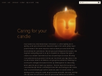 Caring for your candle   Eternal Bee