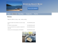 Rates   Ettalong Beach Motel