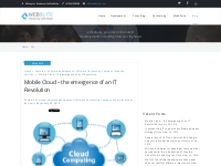 Mobile Cloud - the emergence of an IT Revolution | eWebSuite