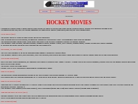 FANTASY HOCKEY JOURNAL - Hockey Movies