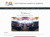 About Us   First Christian Church of Seminole