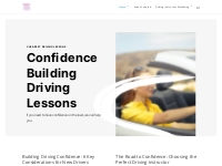 Confidence Building Driving Lessons - FIGJAM Driving Lessons