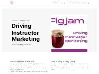 Driving Instructor Marketing - FIGJAM Driving Lessons