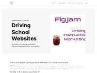 Driving School Websites - and your Success