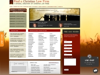Looking for a Christian Lawyer?  Search our Directory of Christian Att