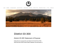 District 03-300 - Flagstaff AA