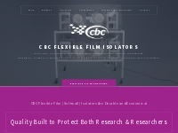 CBC | Flexible Film Isolators | Gnotobiotic  | Germ-Free | Controlled 