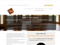 Wood Floor Sanding. Wooden Floor Repairs   Restoration Experts