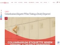 Columbarium Etiquette When Visiting a Dearly Departed | Flower Patch -