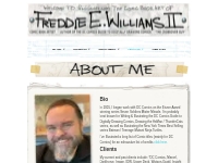 Learn About My Work - Freddie E. Williams II