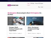 Best CSS Designs, CSS Templates