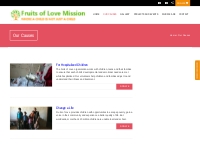 Our Causes  Fruits of Love Mission