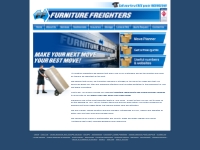 Furniture Freighters: Home Removals | Storage Company | Sydney Furnitu