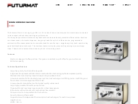 Futurmat Rimini Espresso Barista Coffee Machine