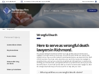 Wrongful Death Lawyers Richmond VA | The Gee Law Firm