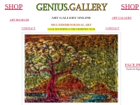 Genius Gallery Artworks Exhibition Multidimensional Art Gallery