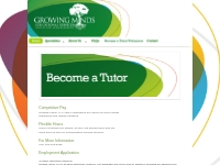 Growing Minds Educational Services | Become A Tutor