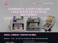 Currency Counting Machine in Goa | Money Counting Machine Dealer in Go