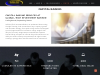 Capital Raising   Global Tech Investment Bankers
