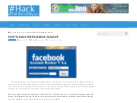 How to Hack the Facebook Account - Hack for Security