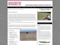 Electrical Resistivity - Hager-Richter Geoscience, Inc. : Hager-Richte