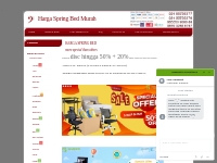 HARGA KASUR SPRING BED MURAH DISC UP TO 50% + 20% | Airland Comforta F