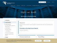 High Court Search | The Courts Service of Ireland