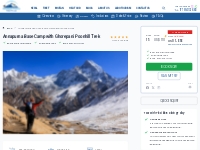                       Annapurna Base Camp With Ghorepani poon Hill Tre