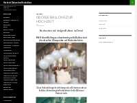 Hochzeit Dekoration Herzballons | Hochzeiten feiern mit originellen Ho