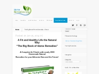 The Big Book of Home Remedies   Ebook |   Home Remedies Log