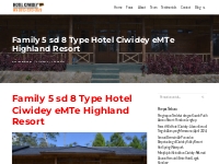 Family 5 sd 8 Type Hotel Ciwidey eMTe Highland Resort   HOTEL CIWIDEY 