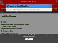 Cloud App for Hotel, Motel, Resort Business Management on PC and Mobil