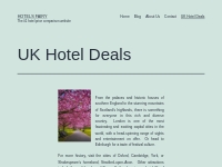 UK Hotel Deals - UK Hotels Price Comparison