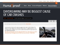 Daydreaming May Be Biggest Cause of Car Crashes | Articles | Humanproo
