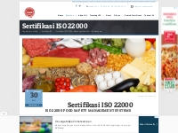 Sertifikasi ISO 22000 - Badan Sertifikasi ISO - IAS Indonesia
