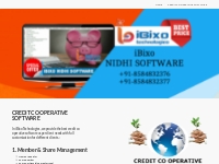 CREDIT CO OPERATIVE SOFTWARE | iBixo Technologies | CREDIT CO OPERATIV