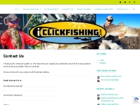 Contact Us - Fishing Directory and Fishing Website - iClickFishing.com