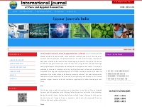 International Journal of Pure and Applied Researches - This Journal pu