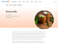 Buttermilk, Recipe, Ingredients, Benefits, Calories