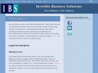 Custom Administrative Services | Invisible Business Solutions