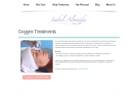 Oxygen Treatments | Isabel Almeida Beauty Salon Sydney