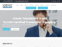 Translation & Lolcalization Service Provider|All Languages|ISO 17100 C