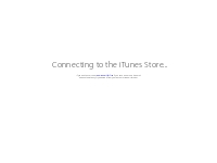 Connecting to the iTunes Store.